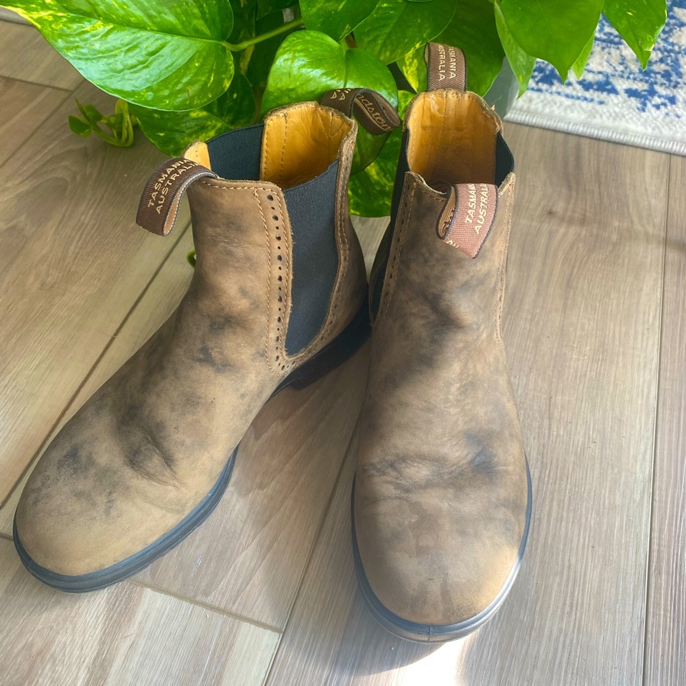 Blundstone Rustic Brown High Top Boots